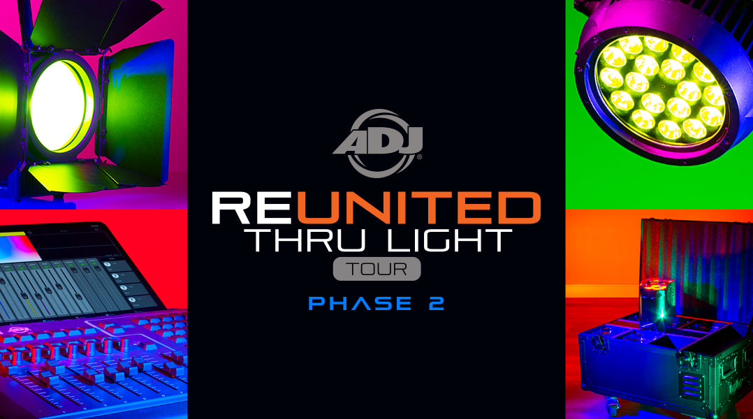 ADJ TEAM PREPARES TO HIT THE ROAD FOR SECOND PHASE OF ‘REUNITED THRU LIGHT’ TOUR
