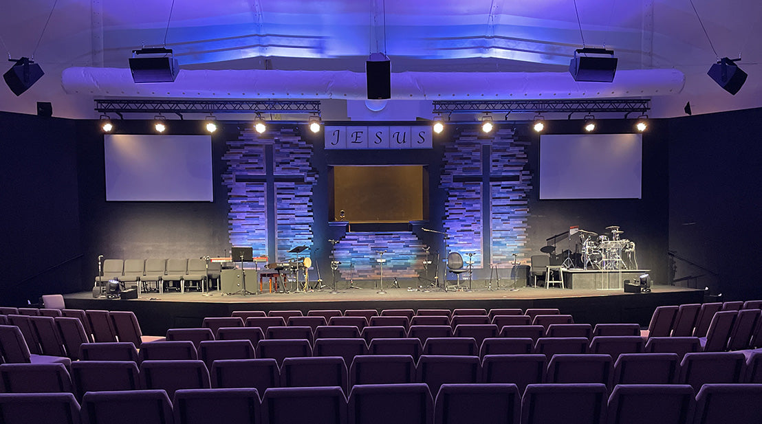 River of Life Church In Florida Upgrades With ADJ LED-Powered Stage and House Lighting