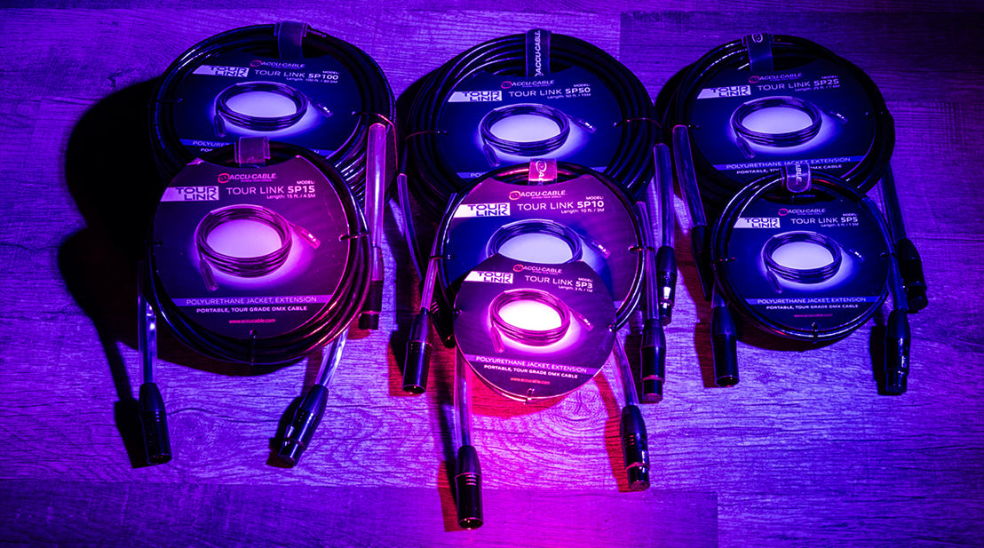 Accu-Cable Introduces New Range of Touring Grade DMX Cables