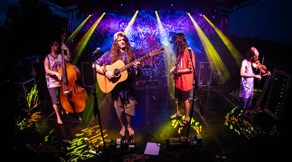 ADJ Fixtures Used Exclusively To Light Both Stages At Birds of a Feather Festival 2020