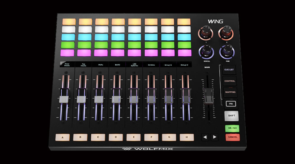 ADJ WMX WING Puts Hands-On Control at Your Fingertips