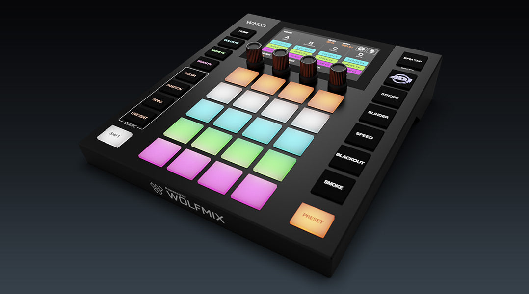 Take Command Of Any Lighting Brands You Already Own With ADJ’s WMX1 MK2 Upgraded Stand-alone DMX Lighting Controller with 15,000+ Fixture Profiles