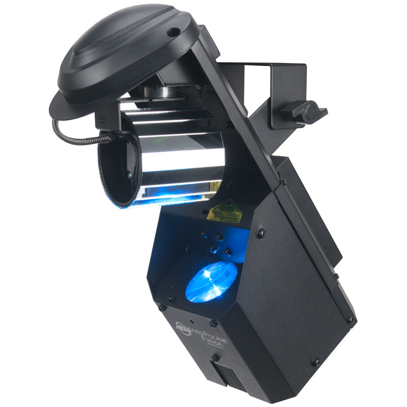 ADJ Inno Pocket Fusion a barrel mirror scanner green laser