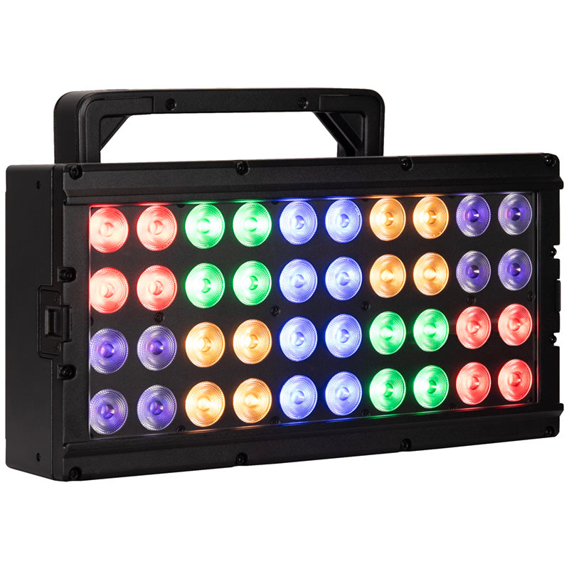 ADJ 40 HEX PANEL IP - 40x 20W RGBAL+UV LED Panel with Aria X2