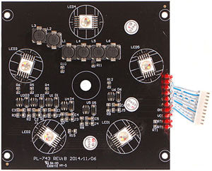 PL-743 LED PCB FOR WIFLY EXR HEX PAR