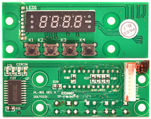 PL-901 DISPLAY PCB FOR PROFILE PANEL RGB