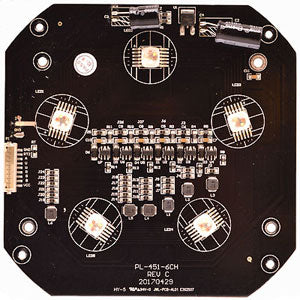 PL-451 LED PCB FOR MEGA HEX PAR