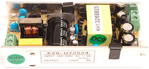 24vAC 3A POWER SUPPLY FOR LED PIXEL 4C