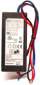 12.6vDC 3000mA POWER SUPPLY FOR MEGA GO