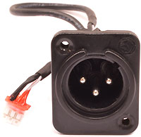 SOI 3PIN MALE SOCKET FOR PROFILE PANEL R