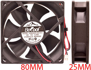 NEW STYLE 12V 0.26A FAN FOR UV COB CANNO