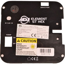 SOI BACK COVER PLATE ELEMENT ST HEX