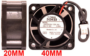 12vDC 0.08A FAN FOR DS4