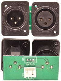 3PIN DMX INPUT/OUTPUT FOR CONTOUR