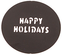 HAPPY HOLIDAYS GOBO FOR IKON LED