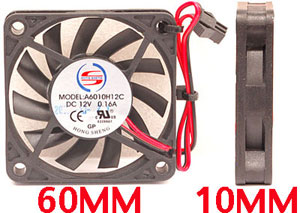 12vDC 0.16A FAN FOR INNO COLOR BEAM 12