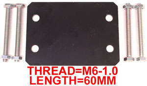 REAR SUPPORT BRACKET AND BOLTS FOR AV6