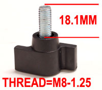 18mm-1.25 BRACKET KNOB FOR PIXEL PULSE B