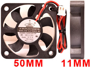 12vDC 0.11A FAN FOR STINGER STAR