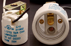 SOCKET FOR PAR-38B, PAR-38A UL