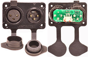 3PIN DMX PCBA P HEX SERIES, ENCORE LP12I