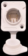 LADMX-38B XLR SOCKET MALE 32 HEX PANEL I