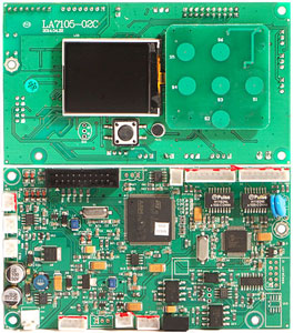 DISPLAY PCB FOR ASTEROID 1200