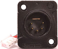 SOI 5PIN MALE XLR SOCKET FOR 7PZ IP