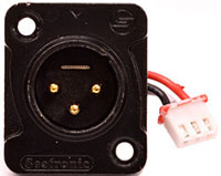 SOI 3PIN MALE XLR SOCKET FOR 7PZ IP