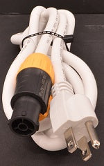 POWER CABLE WHITE 32 HEX PANEL IP PEARL