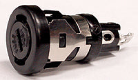 FUSE HOLDER FOR MINI TRI BALL, VERTIGO T