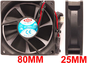 12vDC 0.15A FAN FOR FOG FURY JETT