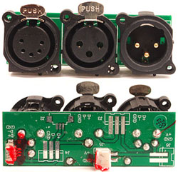 3PIN XLR PCB FOR DOTZ TPAR