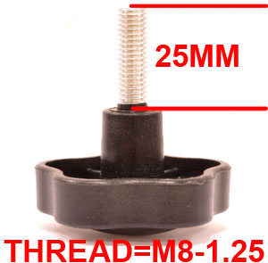 25MM BRACKET KNOB FOR LTS COLOR