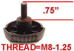 LEG ADJUSTER KNOB FOR LTS-6