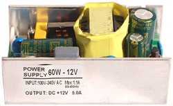 SOI 12V 5.0A POWER SUPPLY FOR XS 200