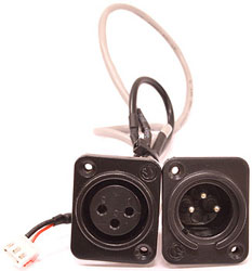 3PIN IN/OUT DMX SOCKET FOR UB 6H