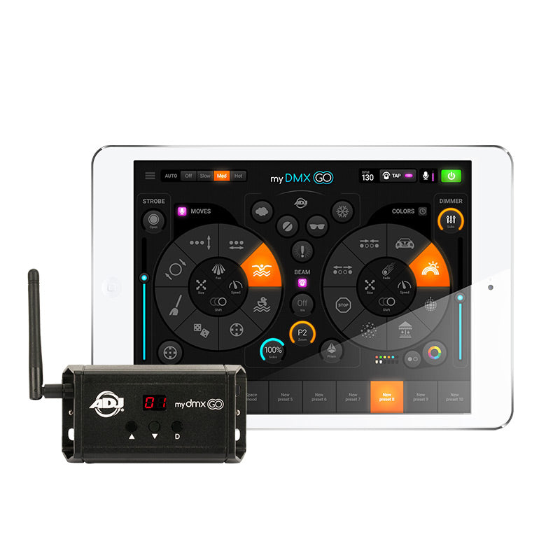 MYDMX GO Lighting Control System | DJ Light Controller