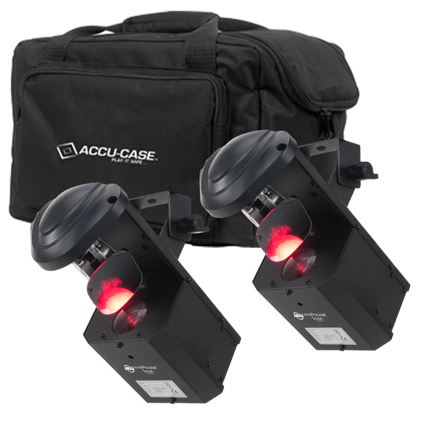 ADJ Pocket Scan Pak featuring two Inno Pocket Scan's