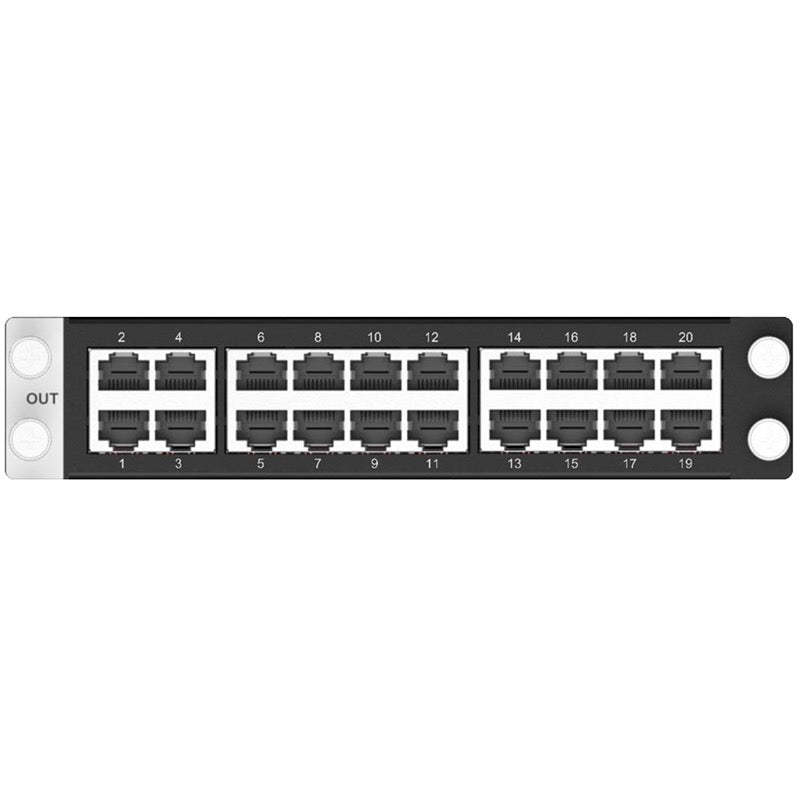 H a naページ2 NovaStar H_20xRJ45 sending card for H9 Rack