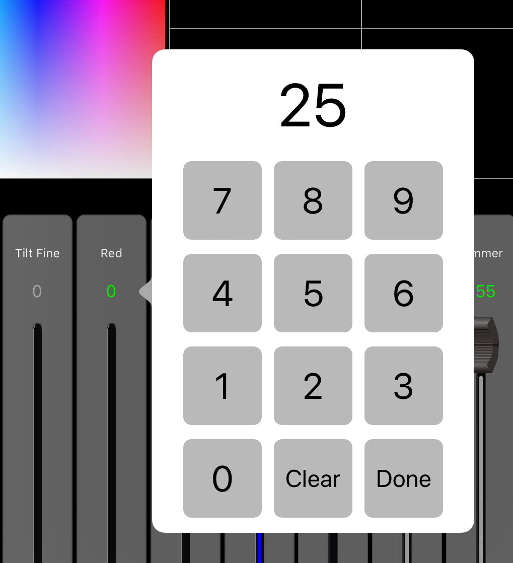 Airstream DMX Pro App