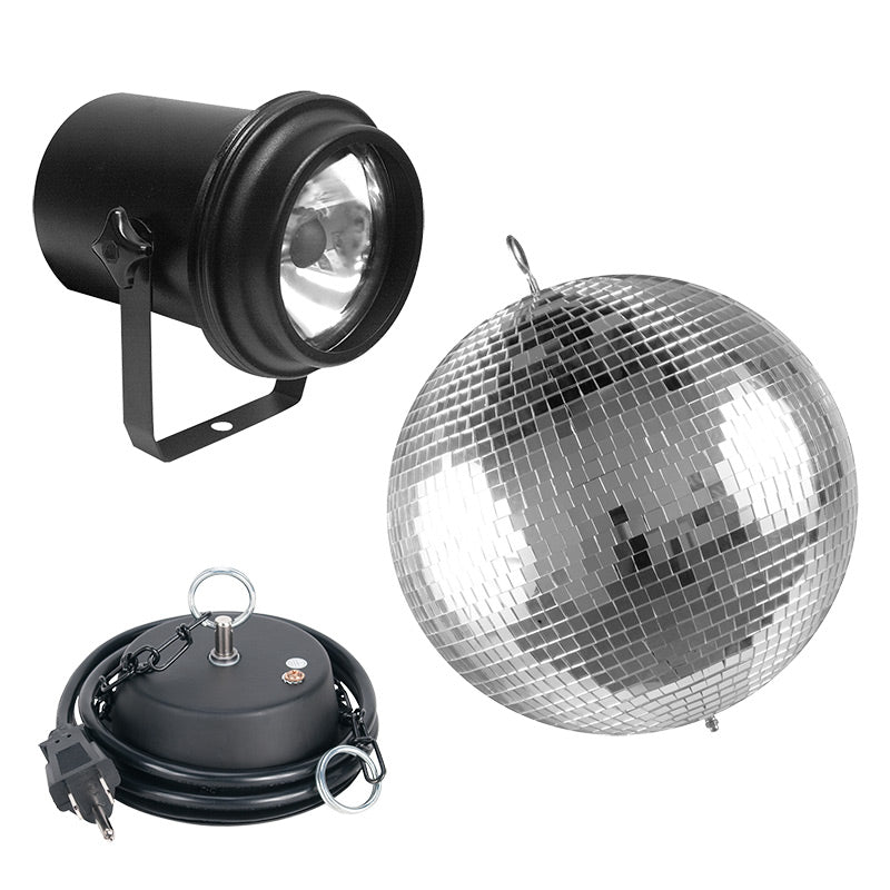 M-500L Mirror Ball Package from American DJ - The all in one disco