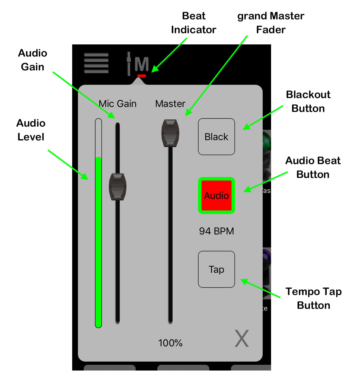Airstream DMX Pro App