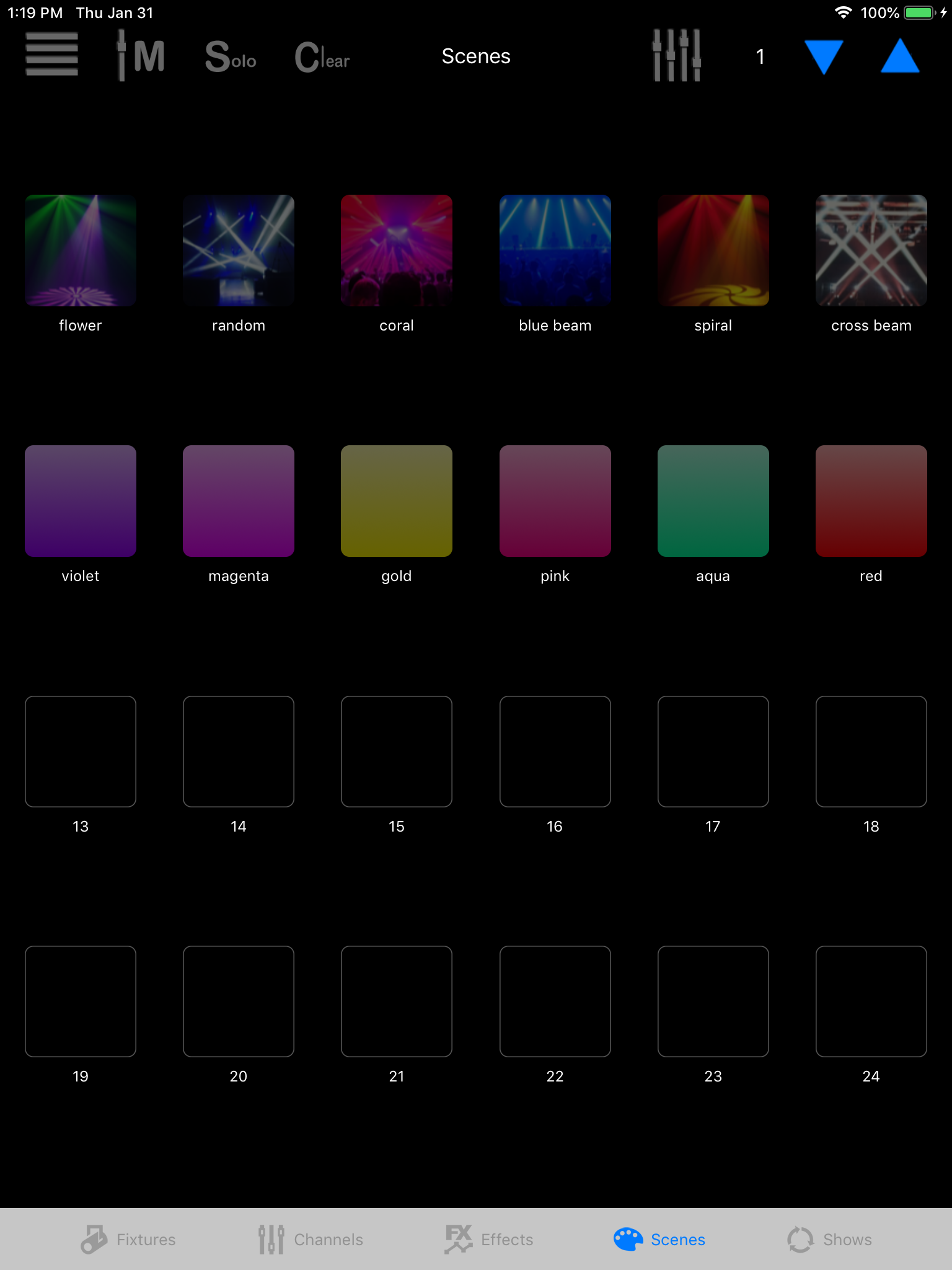 Airstream DMX Pro App