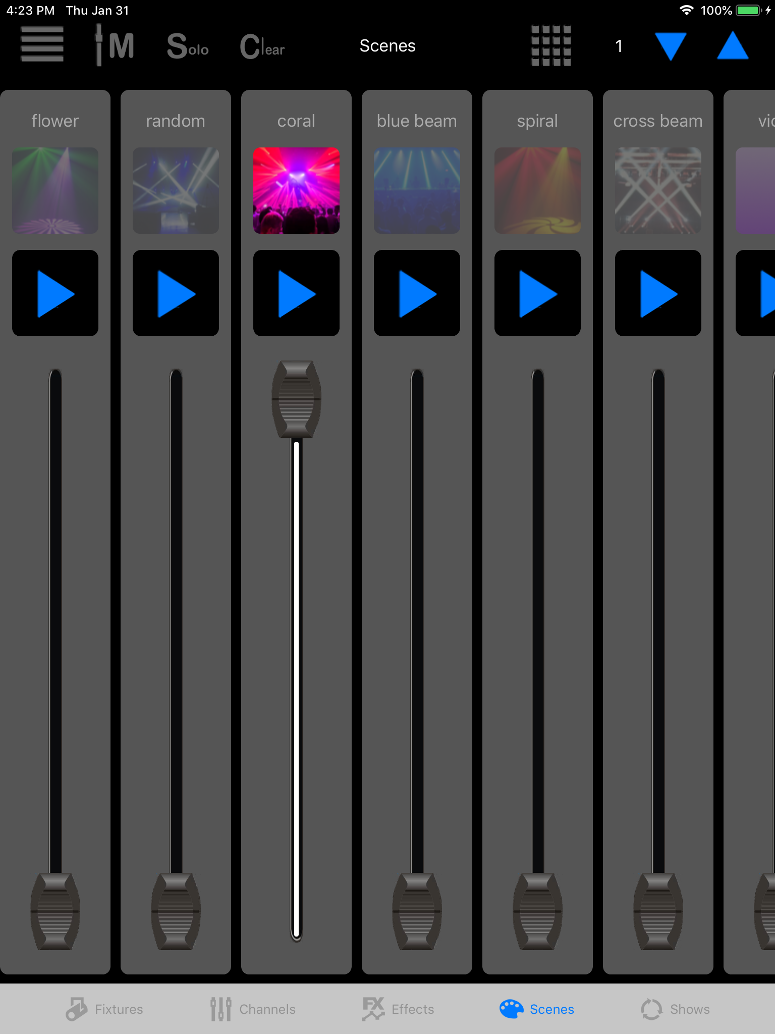Airstream DMX Pro App