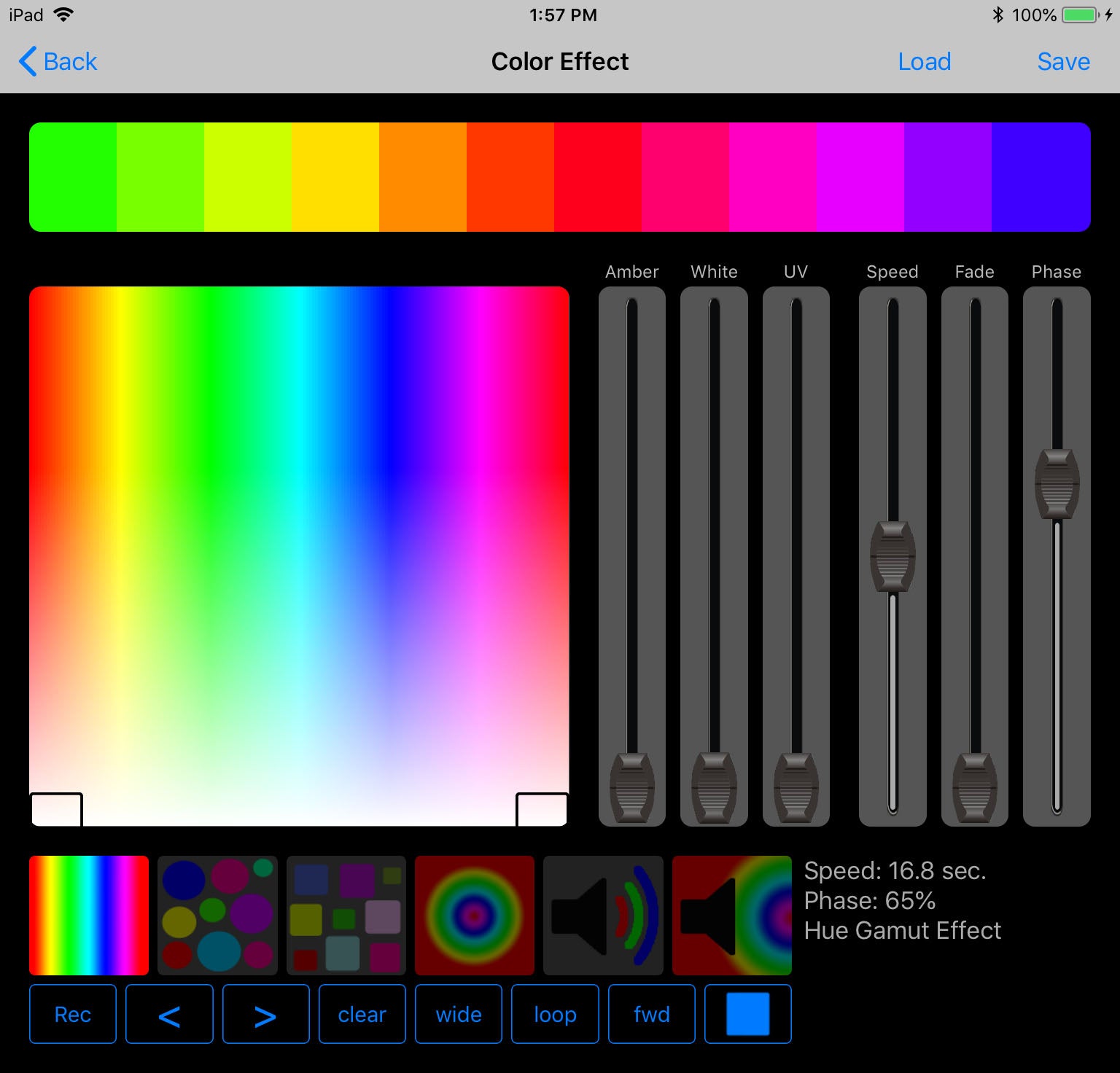 Airstream DMX Pro App