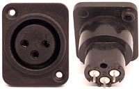 DMX OUT SOCKET FOR MEG HEX L PAR