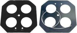 GLASS COVER AND ANTENNA ASSEMBLY FOR ELE