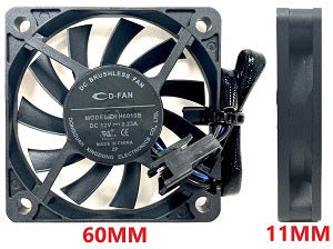 DFH6010B DC12V TOP LEFT HEAT SINK FAN FO