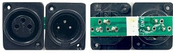 3PIN MALE/FEMALE XLR PCB FOR FURIOUS THR